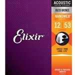 Elixir ELXAGLT Acoustic Guitar Light .012-.053