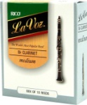 LaVoz Clarinet Reeds - Medium Box of 10