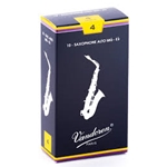 Saxophone (Alto) Reeds - #4 - Box of 10 - Vandoren