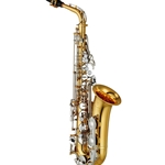 Yamaha YAS-200ADIIY Advantage Alto Saxophone; key of Eb; nickel-plated keys; floating octave mechanism; intermediate-style neck receiver; ASC-200AD case; 4C mouthpiece; Indonesia
