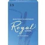 Saxophone (Baritone) Reeds - Royal - 2.5 - Box of 10