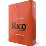 Rico Bass Clarinet Reeds - #2.5 Box of 10