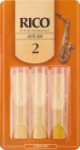 Saxophone (Alto) Reeds - Rico - #3 - Pack of 3