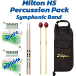 Milton High School Symphonic Band Percussion Pack