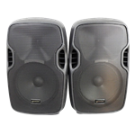 Used Gemini AS-10P Powered Speakers Pair