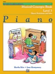 Alfred's Basic Piano Course: Musical Concepts Book 3