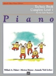 Alfred's Basic Piano Course - Technic Book - Complete 1 (1A/1B)