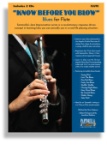 Know Before You Blow - Blues Edition - Flute