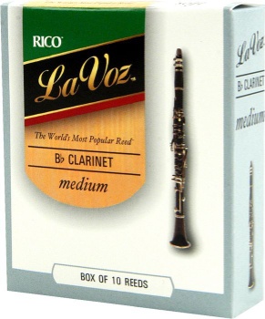 LV10CLS LaVoz Clarinet Reeds - Soft