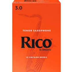 Saxophone (Tenor) Reeds - #3 - Box of 10 - Rico