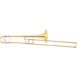Yamaha YSL354 Standard Trombone; .500" bore; 8" yellow brass bell with detachable balance weight; SLC-180 case; 48 mouthpiece; China
