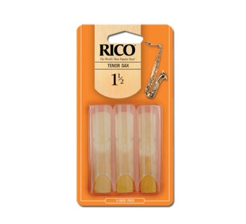 Saxophone (Tenor) Reeds - Rico - #2.5 - Pack of 3
