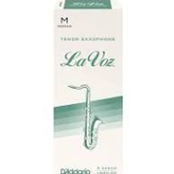 LaVoz Tenor Saxophone Reeds - Medium Box of 5