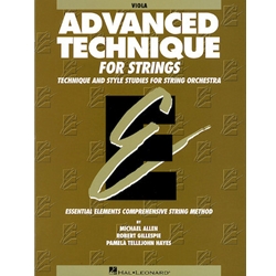 Essential Elements Advanced Technique for Strings - Viola