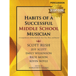 Percussion - Habits of a Successful Middle School Musician