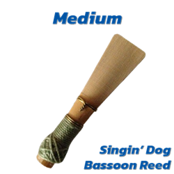 Singin' Dog BRCHM Medium Bassoon Reed