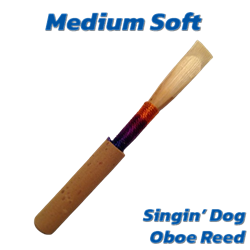 Singin' Dog CORMS Medium Soft Oboe Reed