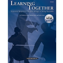 Violin - Learning Together - Book 1