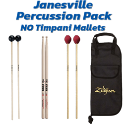 Voigt JVLPERCPACKNOTIMP Janesville Percussion Pack WITHOUT Timpani Mallets