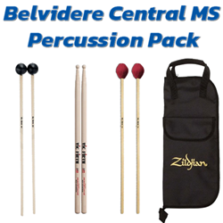 Voigt BCMSPERCPACK Belvidere Central Middle School Percussion Pack