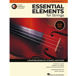 Violin - Book #1 - Essential Elements for Strings w/ EEi