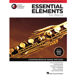 Bass Clarinet - Book #2 - Essential Elements for Band w/ EEi