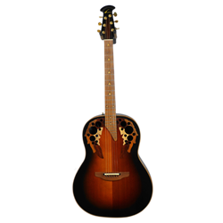 Used Ovation Elite 1537 Wood Top Adams