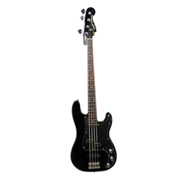Used Squier Precision Bass Special -Black & Chrome -Standard Series