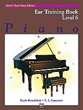 Alfred's Basic Piano Library Ear Training Book 6