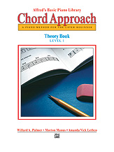 Alfred's Basic Piano - Chord Approach Theory Book - 1