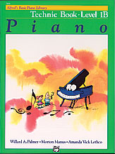 Alfred's Basic Piano Library - Technic Book - 1B