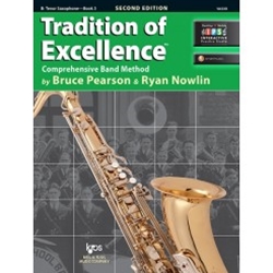 Saxophone (Tenor) - Tradition of Excellence - Book 3