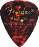 Fender 0980351800 Medium Celluloid Picks - Shell - Pack of 12
