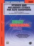 Student Instrumental Course: Studies & Melodious Etudes Level 2 - Alto Sax