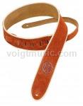 Levy's MSS32CPCOP 2" Copper Suede Signature Leather Guitar Strap