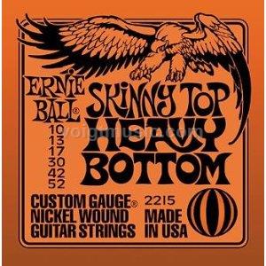 Ernie Ball 2215 Electric Guitar Strings - Slinky Top/Heavy Bottom 10-52