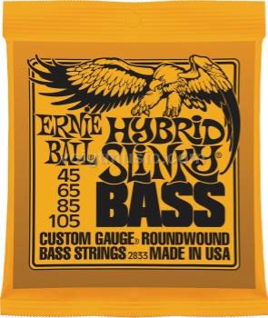 Ernie Ball EB2833 Hybrid Bass Strings 45-105
