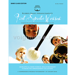 Saxophone (Tenor) 1st Semester Workbook - Rubber Band Arrangements