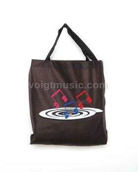 Music Treasures 500215 Black Notes Music Bag