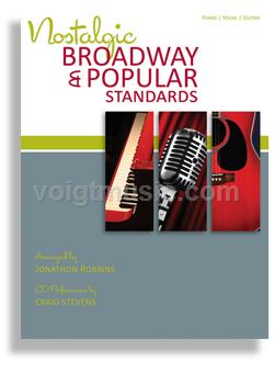 Nostalgic Broadway & Popular Standards w/ CD - PVG