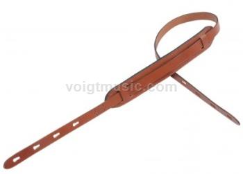 Levy's PM22BRN 1" Brown Leather Guitar Strap