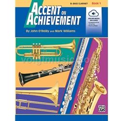 Accent on Achievement - Bass Clarinet - Book 1