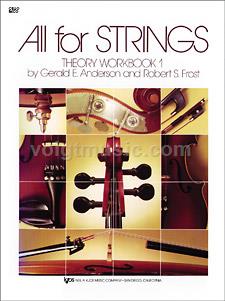 Cello Theory Workbook 1 - All for Strings